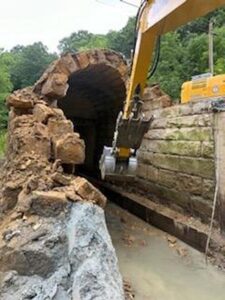 Existing culvert